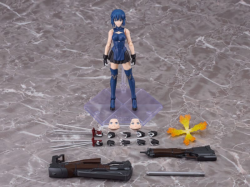 Tsukihime -A piece of blue glass moon- Figma Action Figure Ciel DX Edition 15 cm - MangaShop.ro