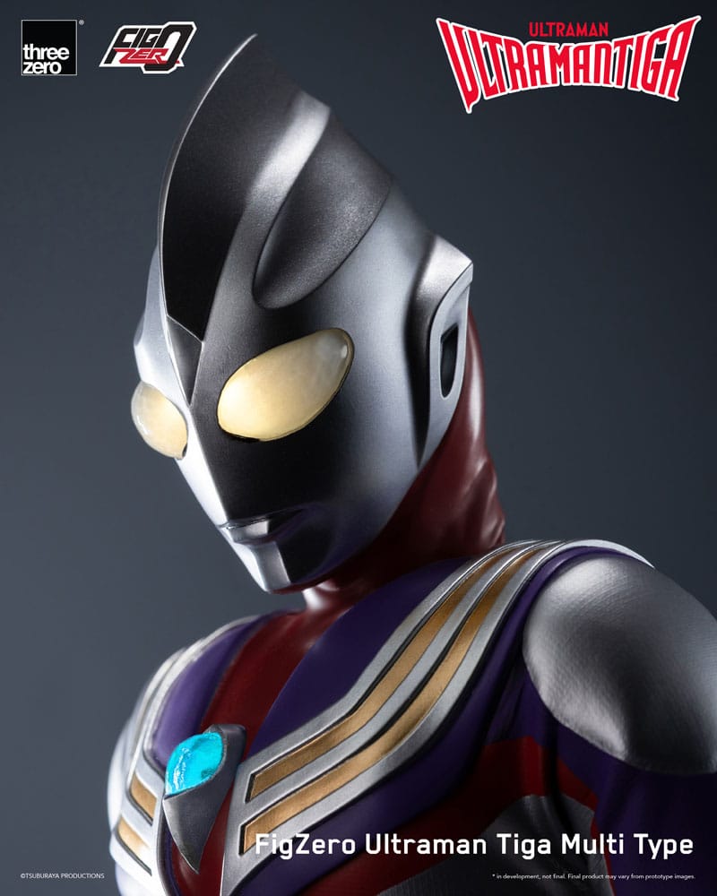 Ultraman Tiga FigZero Action Figure 1/6 Ultraman Tiga Multi Type 32 cm - MangaShop.ro