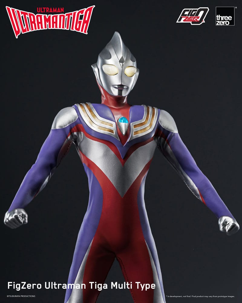 Ultraman Tiga FigZero Action Figure 1/6 Ultraman Tiga Multi Type 32 cm - MangaShop.ro