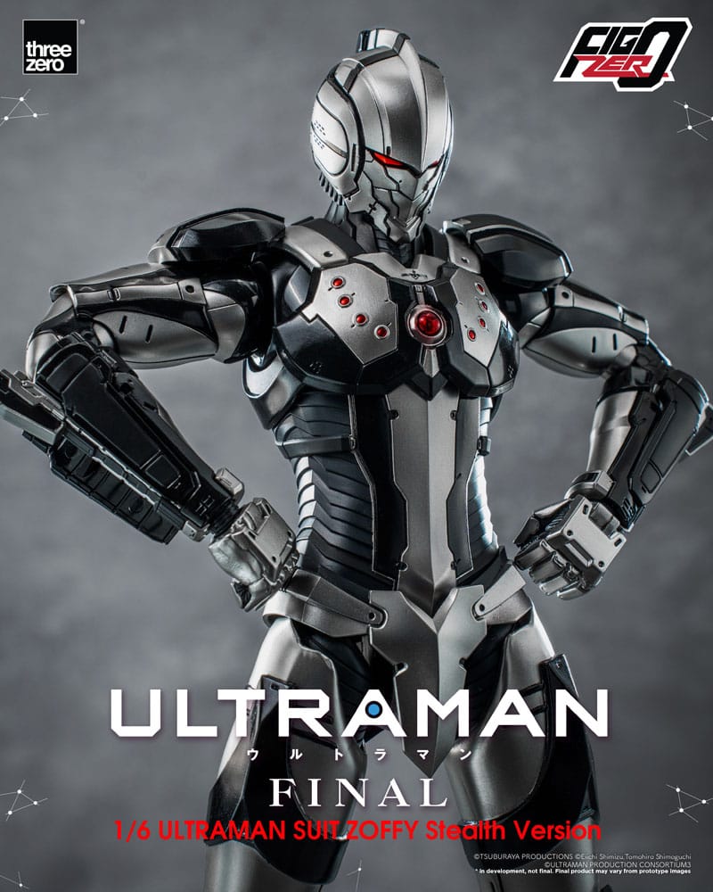 Ultraman Final FigZero Action Figure 1/6 Ultraman Suit Zoffy Stealth Version 30 cm - MangaShop.ro