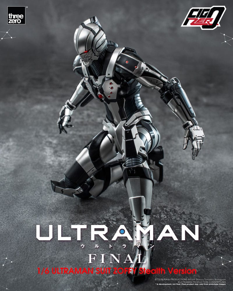 Ultraman Final FigZero Action Figure 1/6 Ultraman Suit Zoffy Stealth Version 30 cm - MangaShop.ro