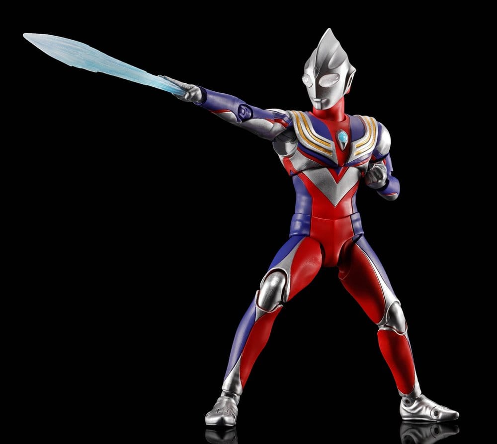 Ultraman Series S.H.Figuarts Shinkocchou Seihou Action Figure Ultraman Tiga Multi Type 30th Anniversary Edition 15 cm - MangaShop.ro