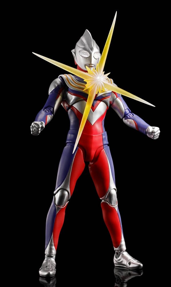 Ultraman Series S.H.Figuarts Shinkocchou Seihou Action Figure Ultraman Tiga Multi Type 30th Anniversary Edition 15 cm - MangaShop.ro