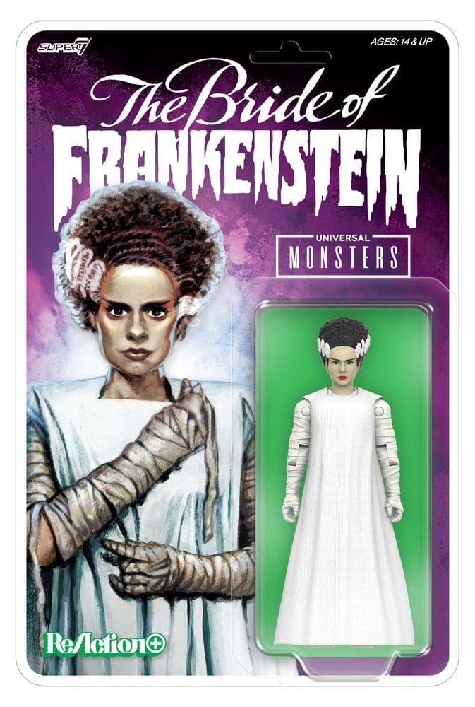 Universal Monsters ReAction+ Action Figure Wave 02 Bride Of Frankenstein - MangaShop.ro