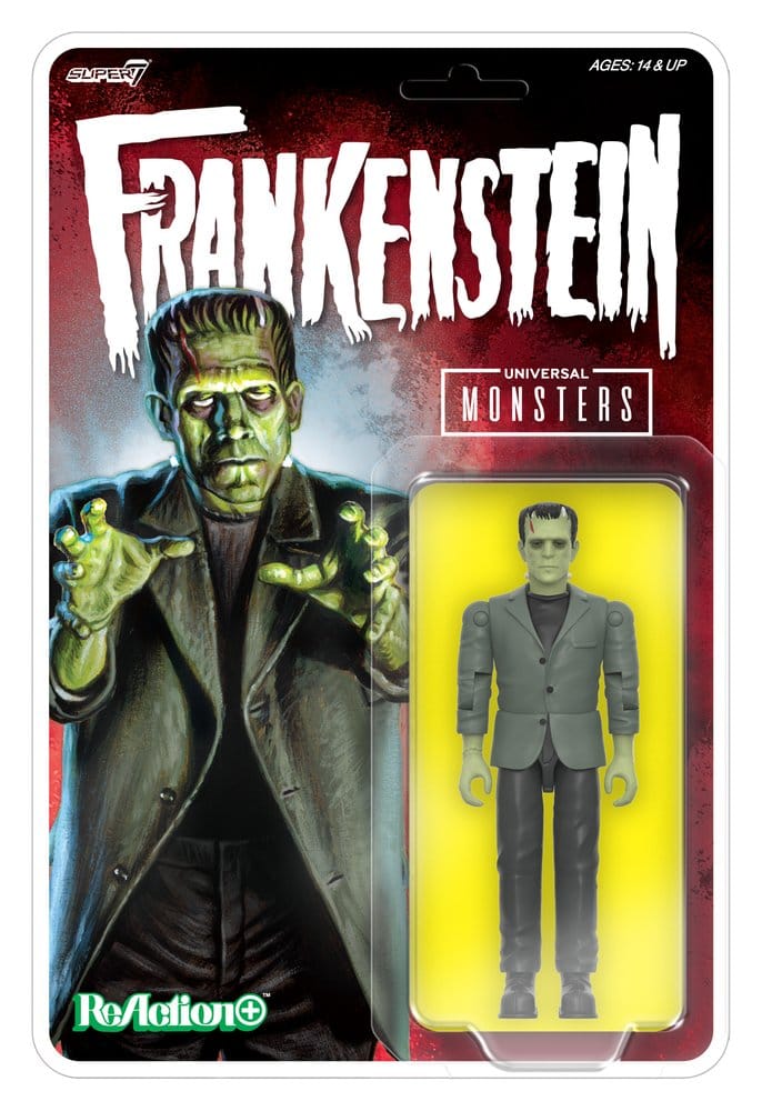 Universal Monsters ReAction+ Action Figure Wave 02 Frankenstein - MangaShop.ro