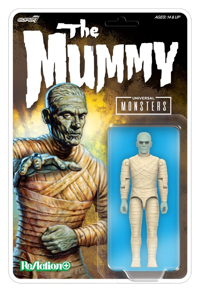 Universal Monsters ReAction+ Action Figure Wave 02 The Mummy - MangaShop.ro