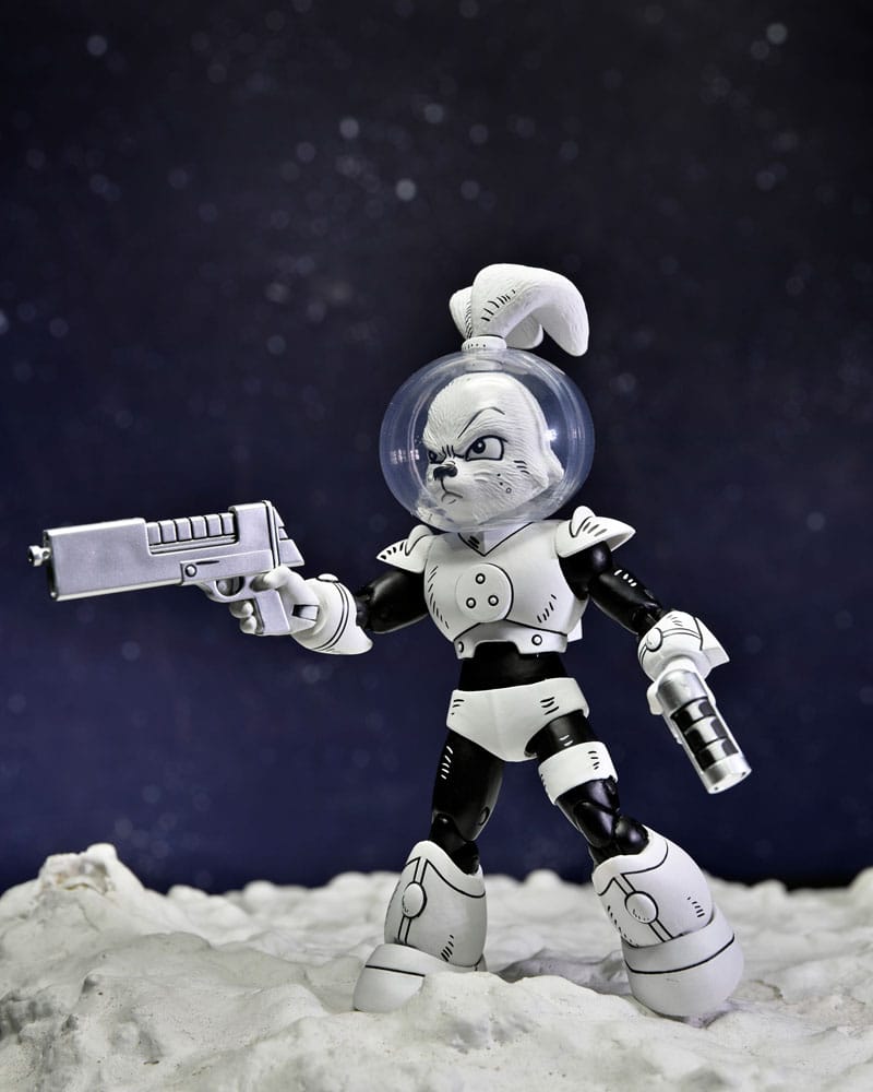 Usagi Yojimbo Action Figure Space Usagi Yojimbo Black & White Figure 18 cm - MangaShop.ro