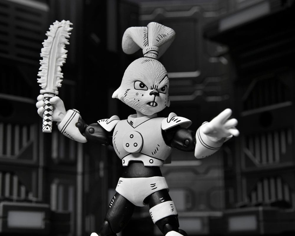 Usagi Yojimbo Action Figure Space Usagi Yojimbo Black & White Figure 18 cm - MangaShop.ro
