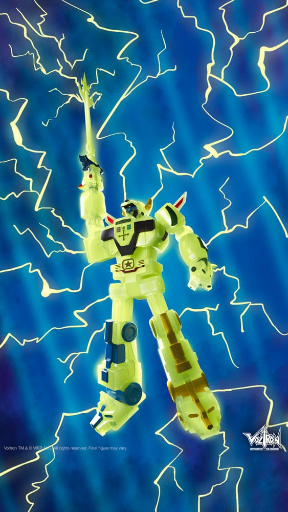 Voltron: Defender of the Universe Ultimates Action Figure Voltron (Lightning Glow) 18 cm - MangaShop.ro