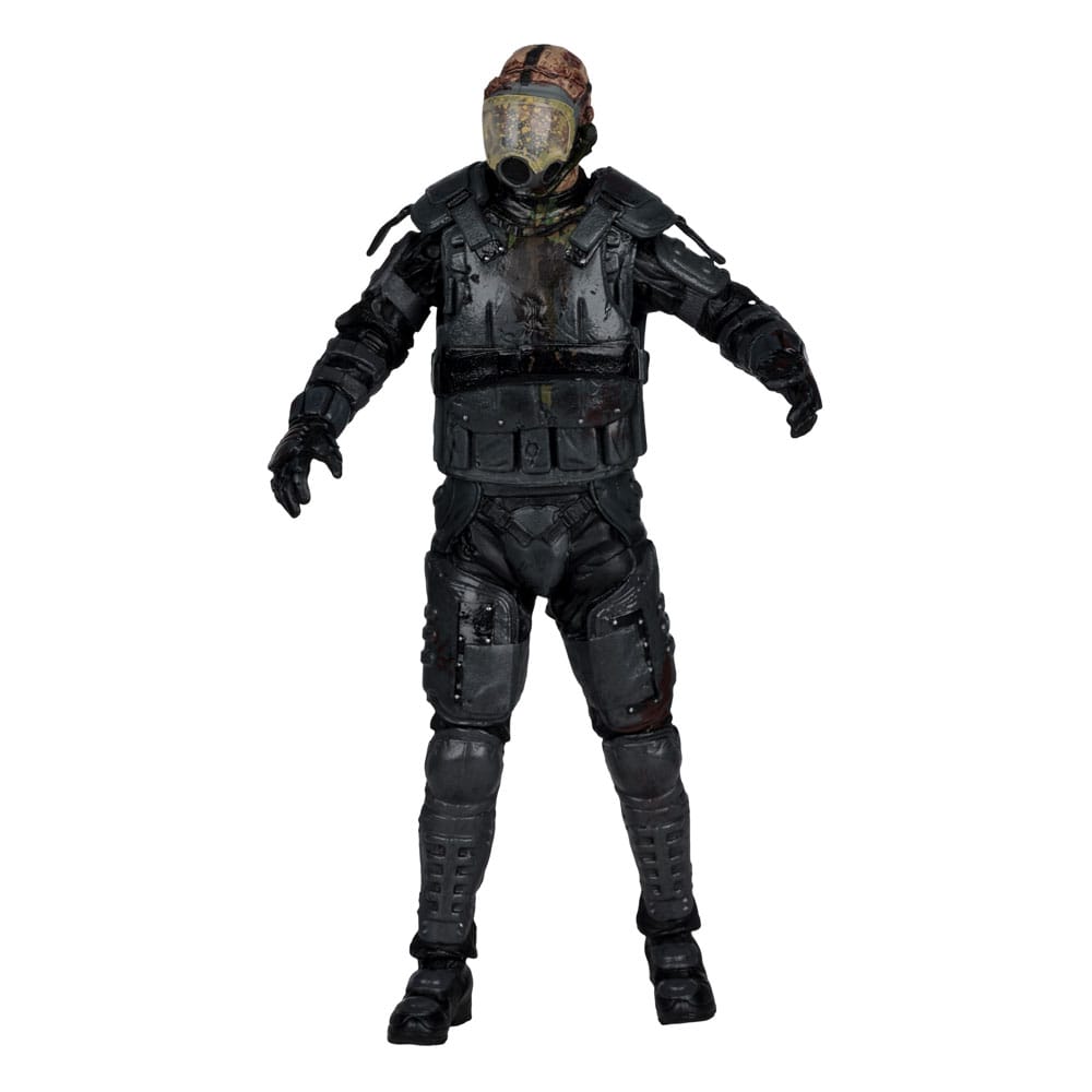 The Walking Dead  Action Figure Gas Mask Zombie (Season 4) 13 cm - MangaShop.ro
