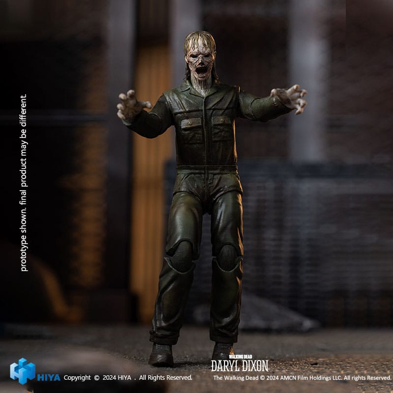 The Walking Dead Exquisite Mini Action Figure 1/18 Daryl Dixon Dark Eyes Walker 11 cm - MangaShop.ro