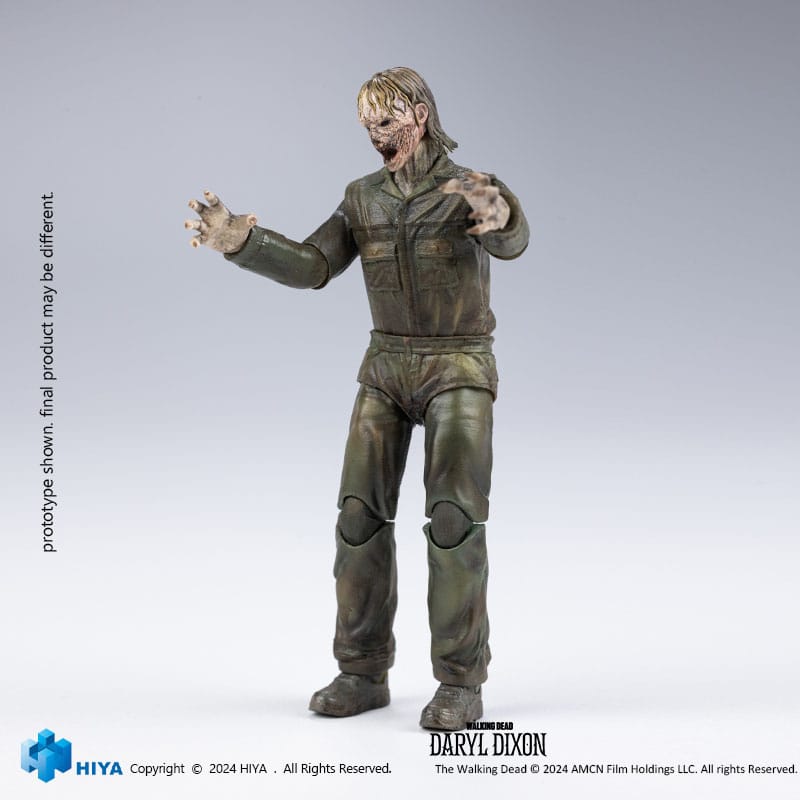 The Walking Dead Exquisite Mini Action Figure 1/18 Daryl Dixon Dark Eyes Walker 11 cm - MangaShop.ro