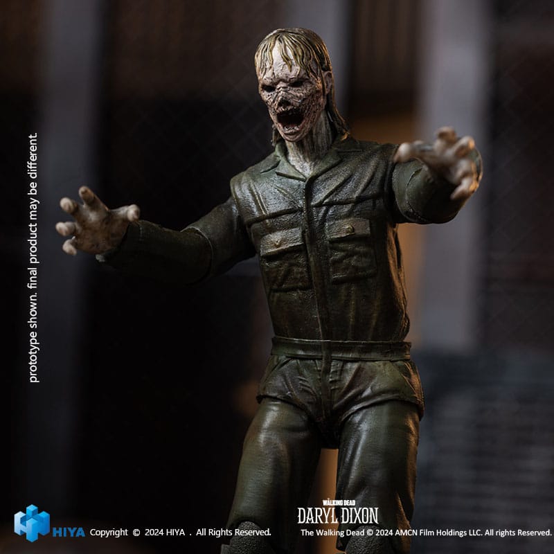 The Walking Dead Exquisite Mini Action Figure 1/18 Daryl Dixon Dark Eyes Walker 11 cm - MangaShop.ro