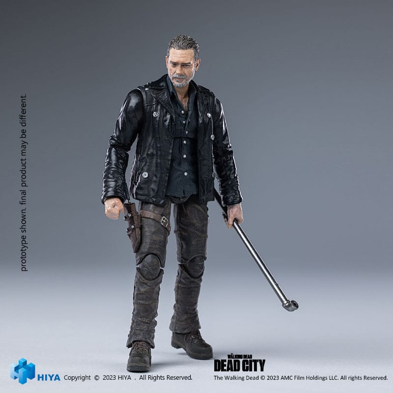 The Walking Dead Exquisite Mini Action Figure 1/18 Dead City Negan 11 cm - MangaShop.ro