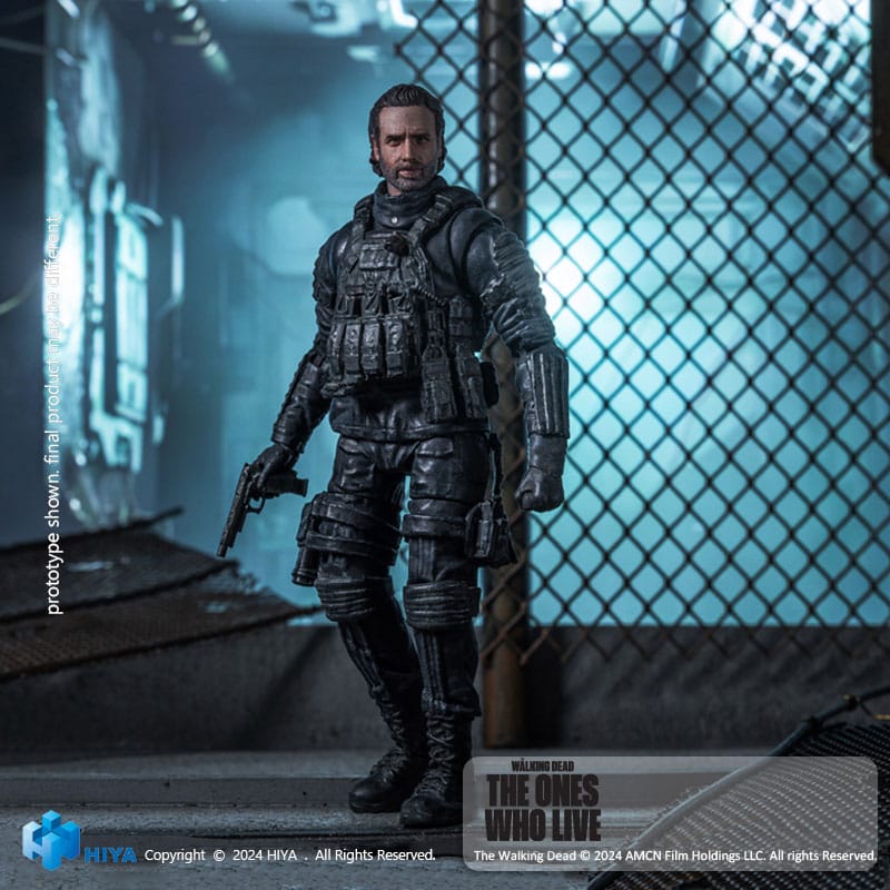 The Walking Dead: The Ones Who Lived Exquisite Mini Action Figure 1/18 Daryl Dixon Dark Eyes Walker 11 cm - MangaShop.ro