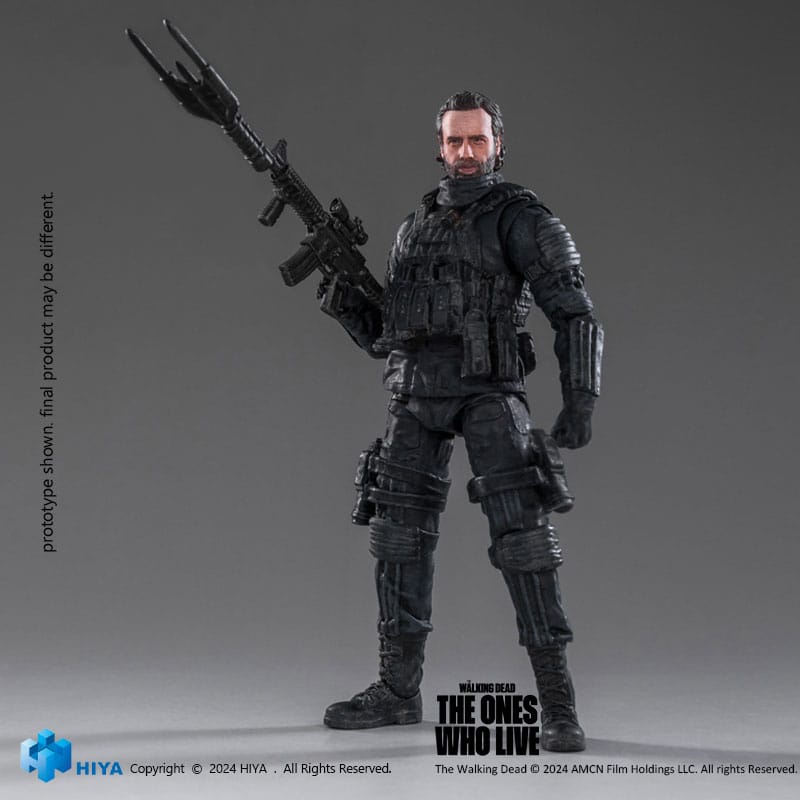 The Walking Dead: The Ones Who Lived Exquisite Mini Action Figure 1/18 Daryl Dixon Dark Eyes Walker 11 cm - MangaShop.ro
