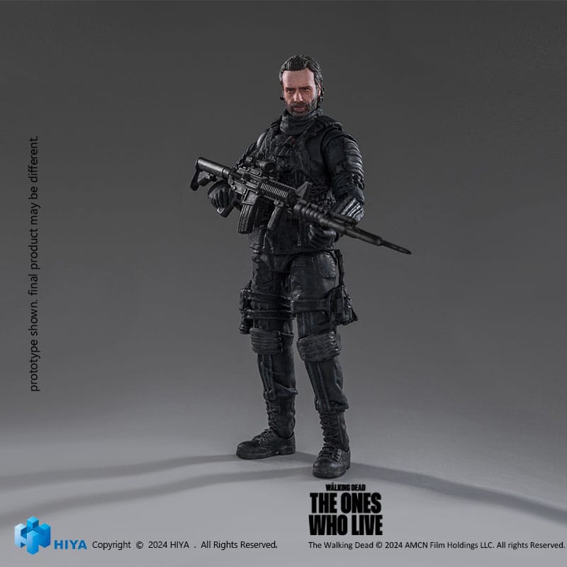 The Walking Dead: The Ones Who Lived Exquisite Mini Action Figure 1/18 Daryl Dixon Dark Eyes Walker 11 cm - MangaShop.ro