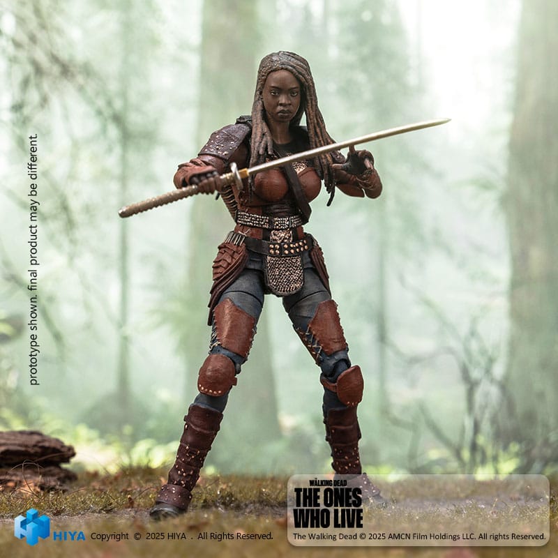 The Walking Dead: The Ones Who Lived Exquisite Mini Action Figure 1/18 Michonne 10 cm - MangaShop.ro