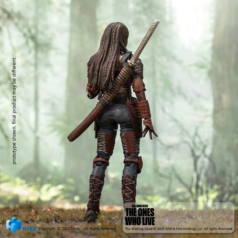 The Walking Dead: The Ones Who Lived Exquisite Mini Action Figure 1/18 Michonne 10 cm - MangaShop.ro
