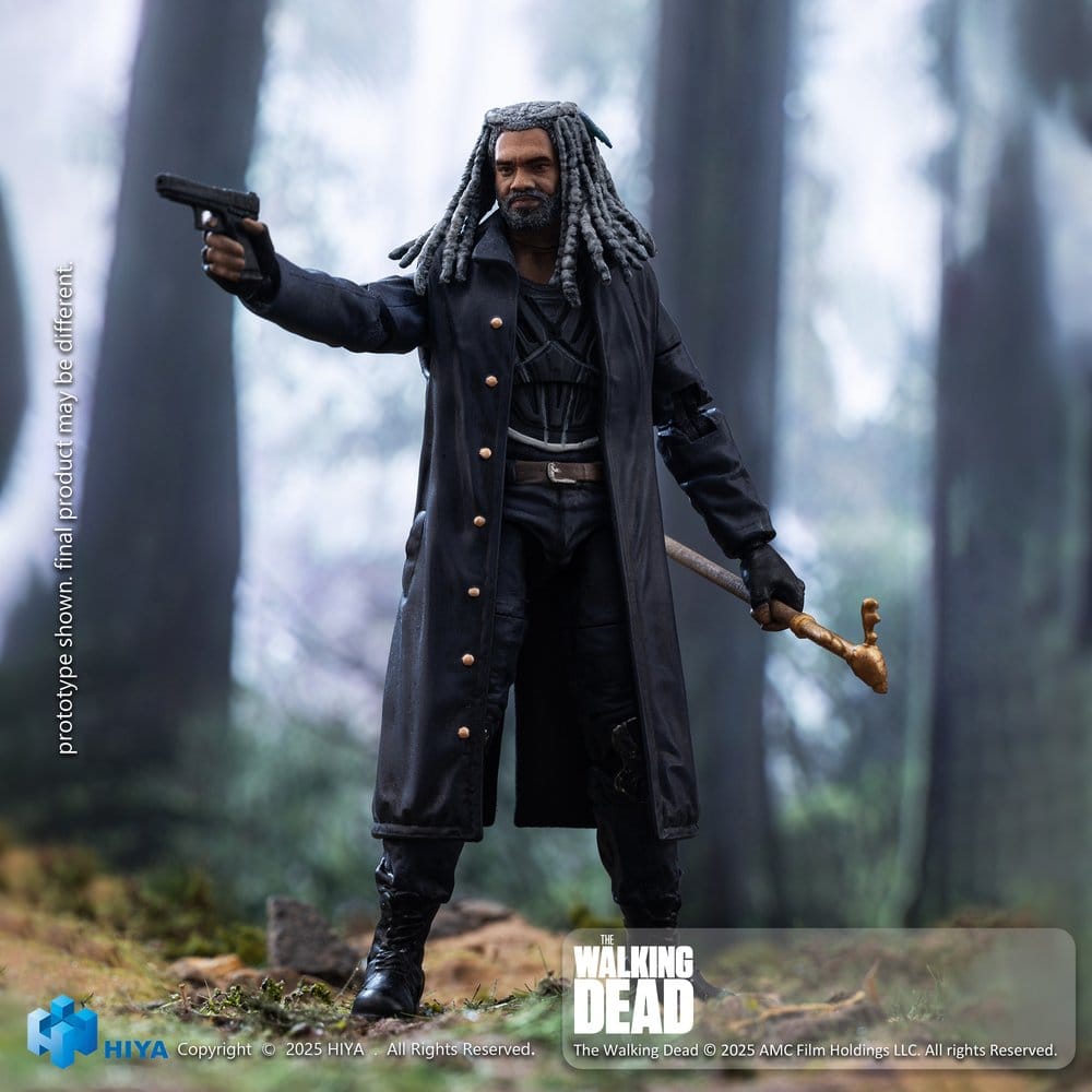 The Walking Dead Exquisite Mini Series  Action Figure 1/18 Ezekiel 11 cm - MangaShop.ro