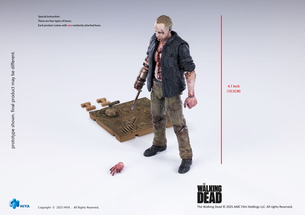 The Walking Dead Exquisite Mini Series  Action Figure 1/18 Merle 11 cm - MangaShop.ro