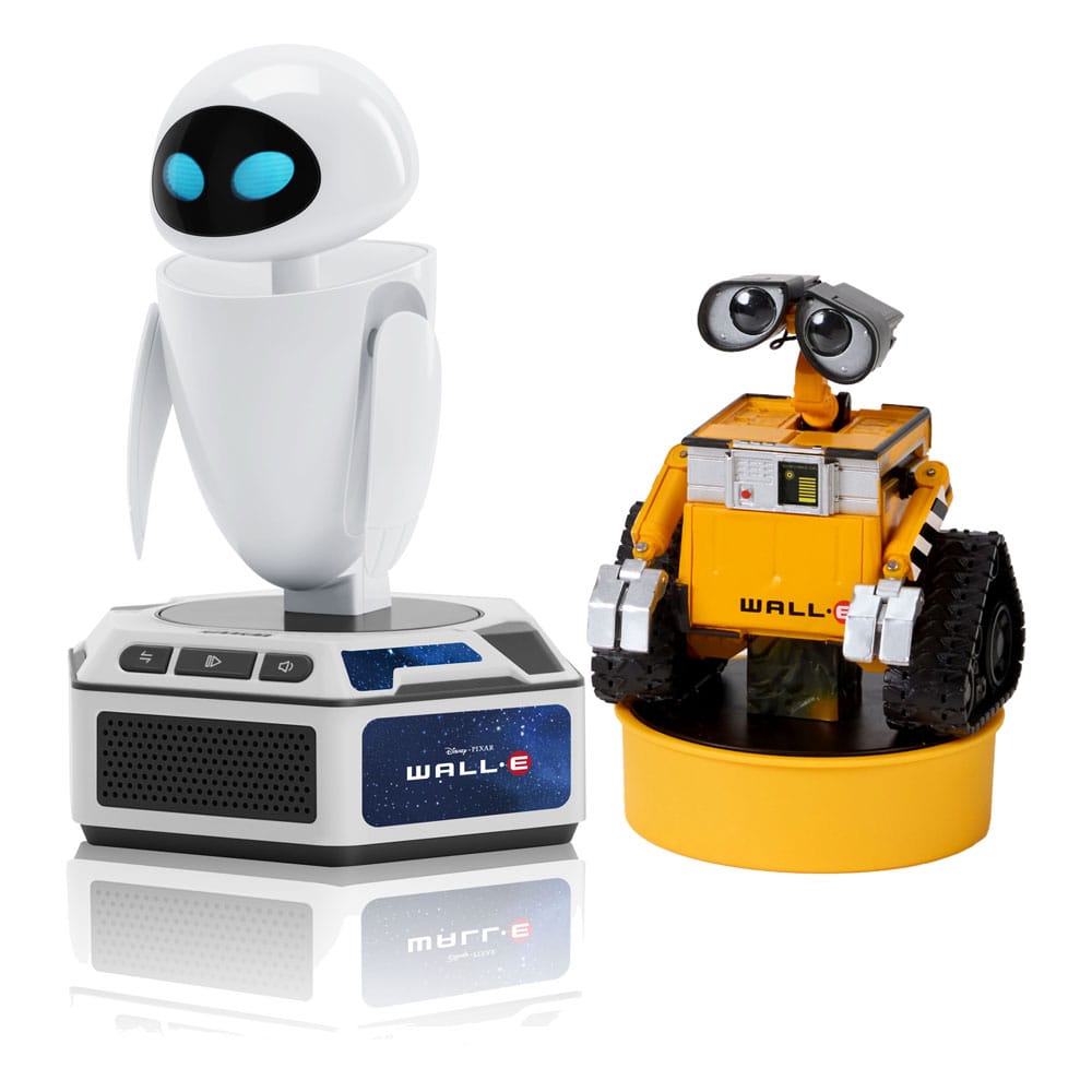 Wall-E Interactive Mini Robots 2 Pack Wall-E & Eve *English version* - MangaShop.ro