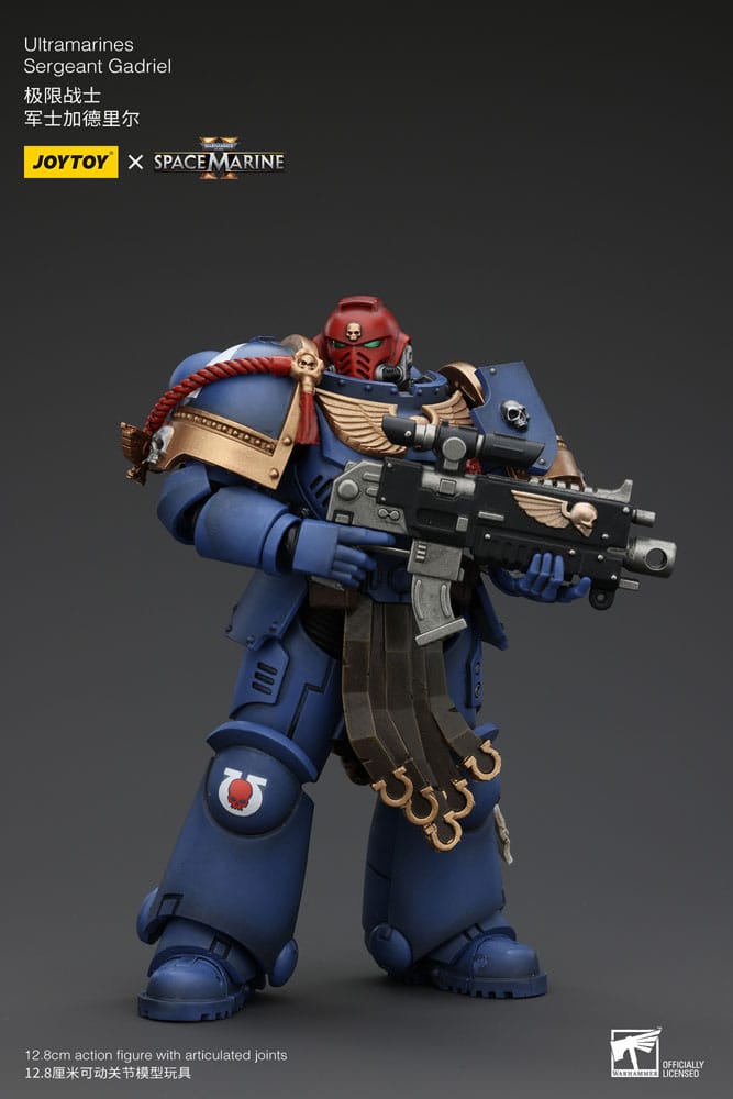 Warhammer 40k Action Figure 1/18 Uitramarines Sergeant Gadriel 13 cm - MangaShop.ro