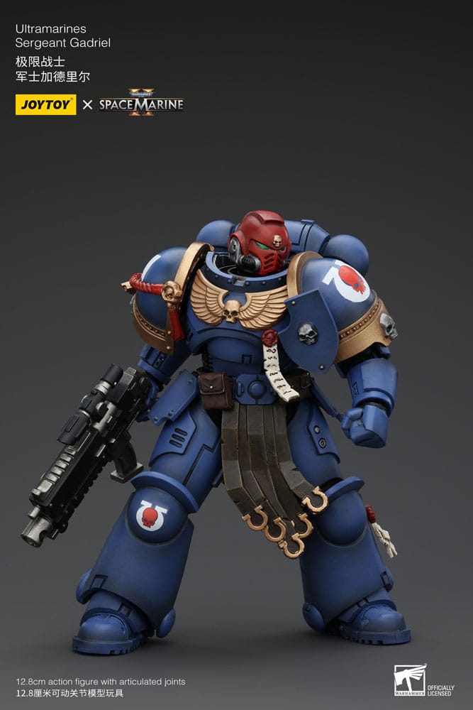 Warhammer 40k Action Figure 1/18 Uitramarines Sergeant Gadriel 13 cm - MangaShop.ro