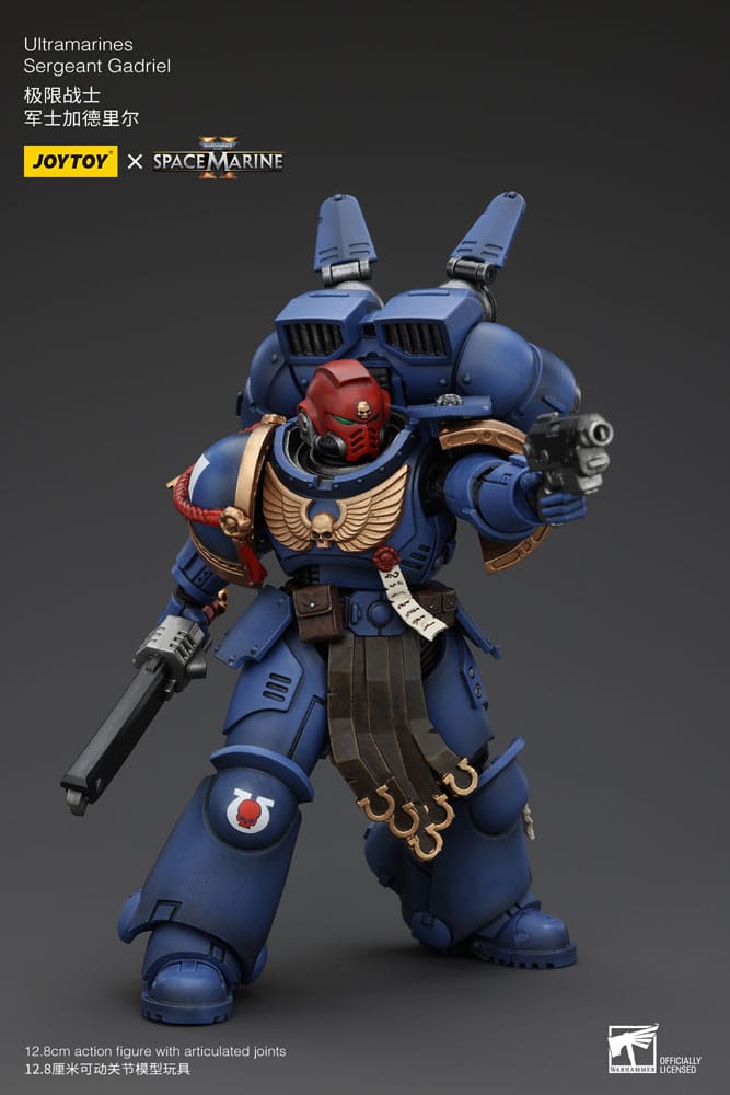 Warhammer 40k Action Figure 1/18 Uitramarines Sergeant Gadriel 13 cm - MangaShop.ro