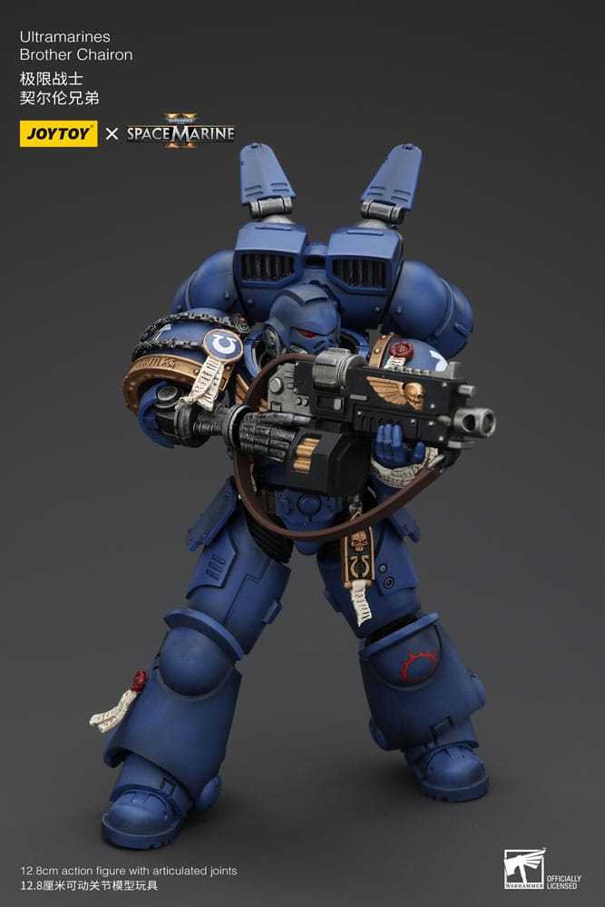 Warhammer 40k Action Figure 1/18 Uitramarines Brother Chairon 13 cm - MangaShop.ro