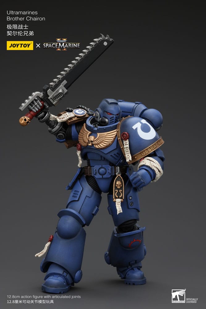Warhammer 40k Action Figure 1/18 Uitramarines Brother Chairon 13 cm - MangaShop.ro