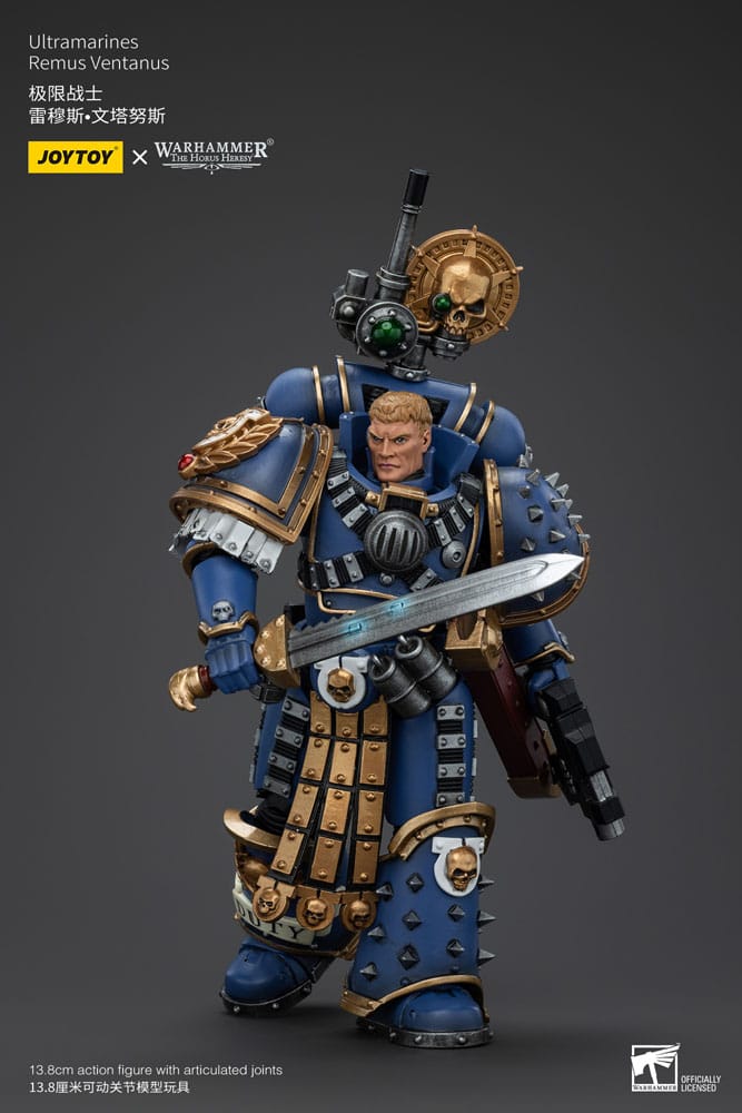Warhammer The Horus Heresy Action Figure 1/18 Ultramarines Remus Ventanus 14 cm - MangaShop.ro