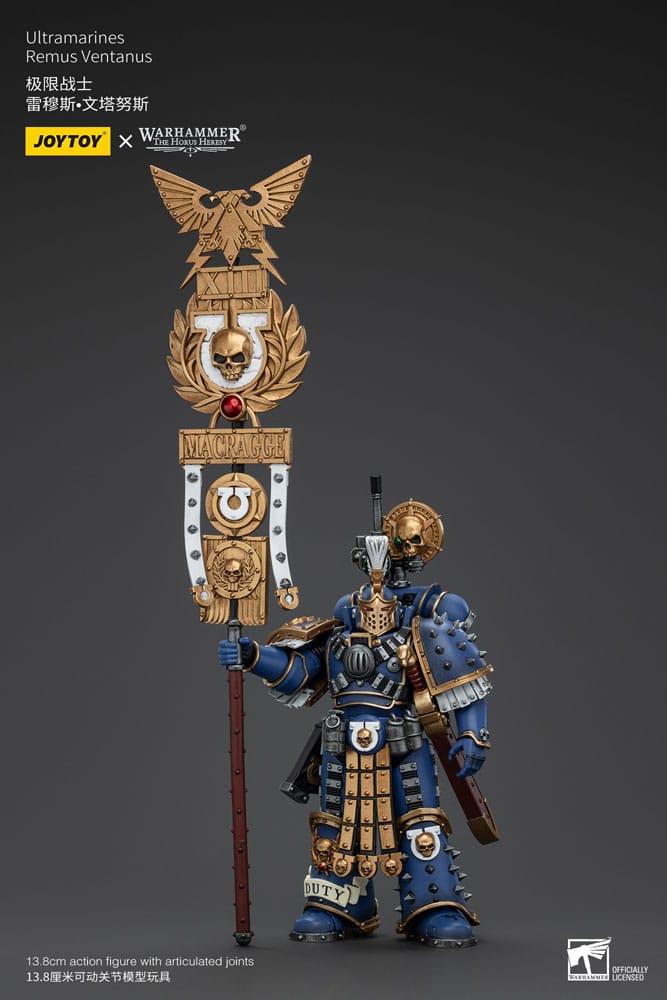Warhammer The Horus Heresy Action Figure 1/18 Ultramarines Remus Ventanus 14 cm - MangaShop.ro