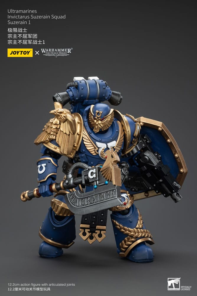 Warhammer The Horus Heresy Action Figure 1/18 Ultramarines Invictarus Suzerain Squad Suzerain 1 12 cm - MangaShop.ro