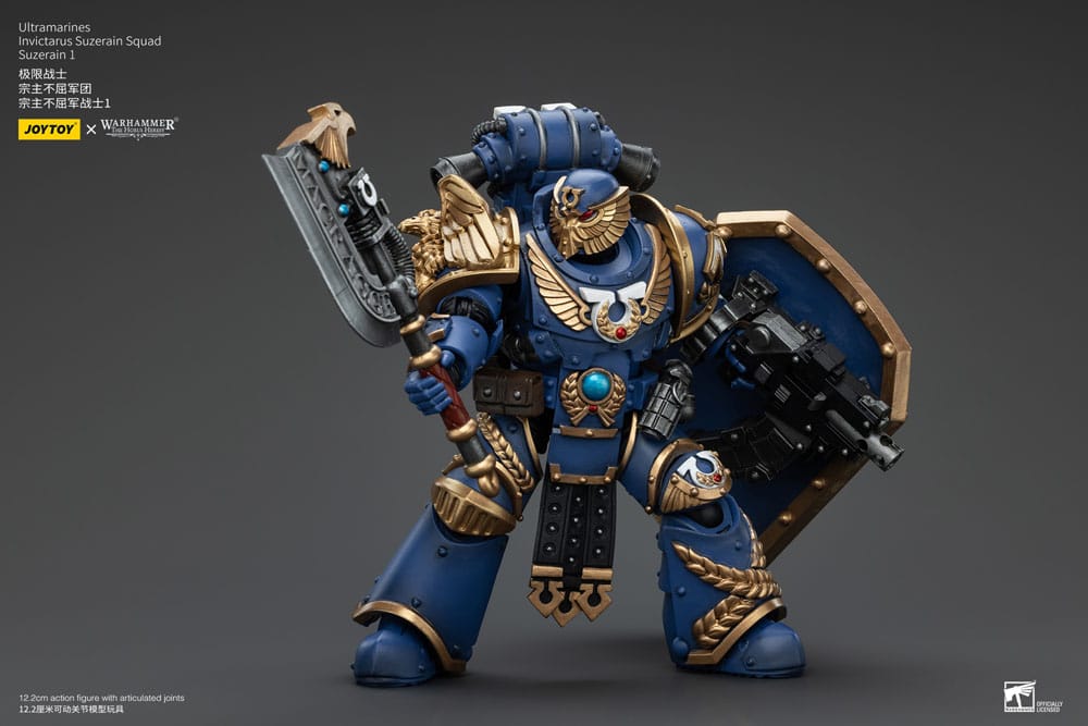 Warhammer The Horus Heresy Action Figure 1/18 Ultramarines Invictarus Suzerain Squad Suzerain 1 12 cm - MangaShop.ro