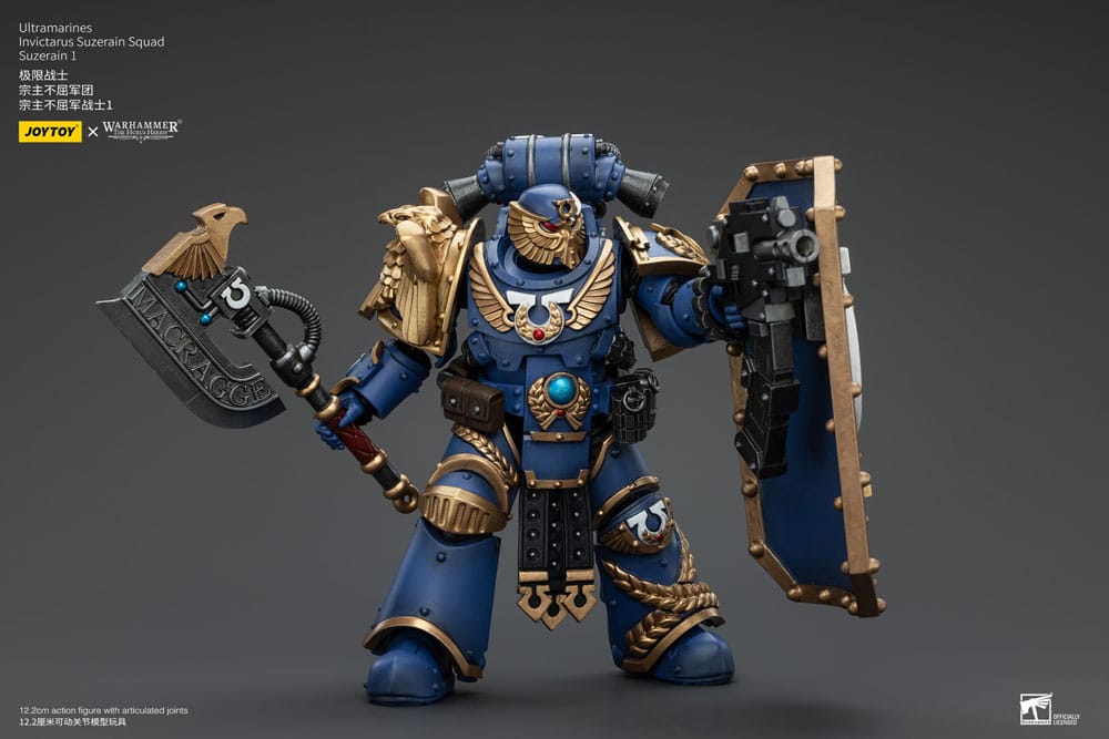 Warhammer The Horus Heresy Action Figure 1/18 Ultramarines Invictarus Suzerain Squad Suzerain 1 12 cm - MangaShop.ro