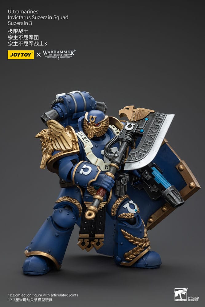Warhammer The Horus Heresy Action Figure 1/18 Ultramarines Invictarus Suzerain Squad Suzerain 3 12 cm - MangaShop.ro