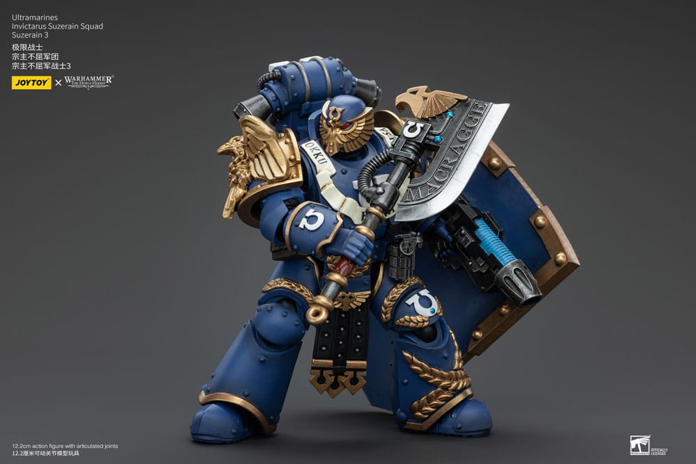 Warhammer The Horus Heresy Action Figure 1/18 Ultramarines Invictarus Suzerain Squad Suzerain 3 12 cm - MangaShop.ro