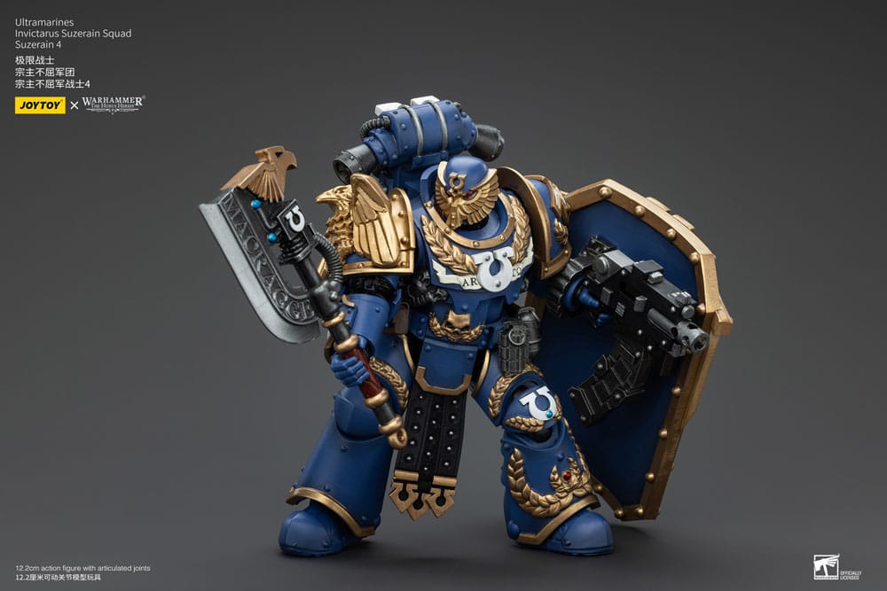 Warhammer The Horus Heresy Action Figure 1/18 Ultramarines Invictarus Suzerain Squad Suzerain 4 12 cm - MangaShop.ro