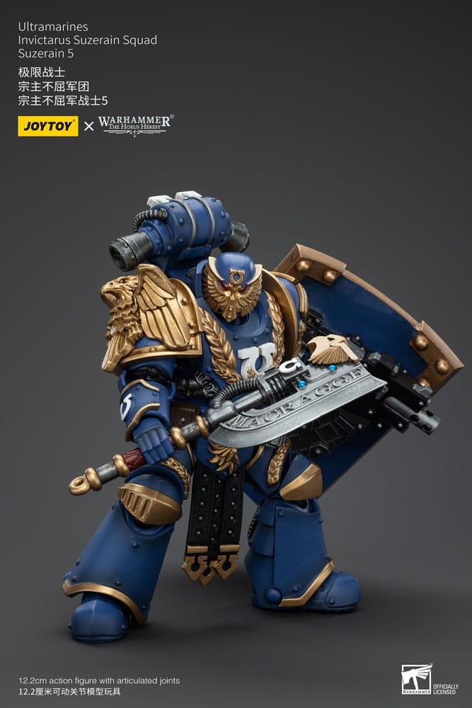 Warhammer The Horus Heresy Action Figure 1/18 Ultramarines Invictarus Suzerain Squad Suzerain 5 12 cm - MangaShop.ro