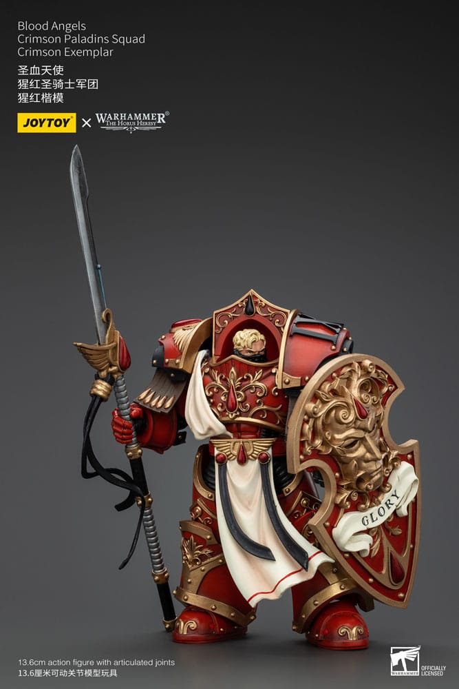 Warhammer The Horus Heresy Action Figure 1/18 Blood Angels Crimson Paladins Squad Crimson Exemplar 14 cm - MangaShop.ro