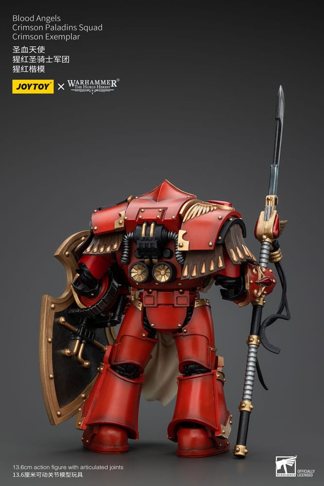 Warhammer The Horus Heresy Action Figure 1/18 Blood Angels Crimson Paladins Squad Crimson Exemplar 14 cm - MangaShop.ro