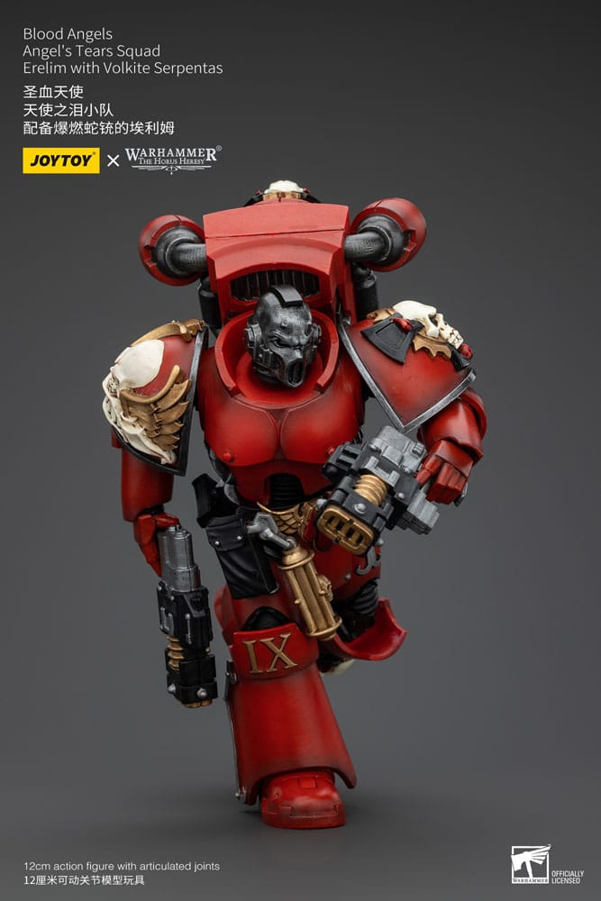 Warhammer The Horus Heresy Action Figure 1/18 Blood Angels Angel's Tears SquadErelim with Volkite Serpentas 12 cm - MangaShop.ro