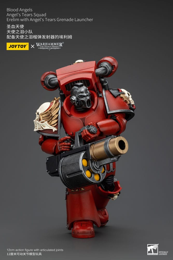 Warhammer The Horus Heresy Action Figure 1/18 Blood Angels Angel's Tears Squad Erelim with Angel's Tears Grenade Launcher 12 cm - MangaShop.ro