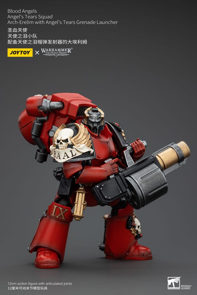 Warhammer The Horus Heresy Action Figure 1/18 Blood Angels Angel's Tears Squad Arch-Erelim with Angel's Tears Grenade Launcher 12 cm - MangaShop.ro