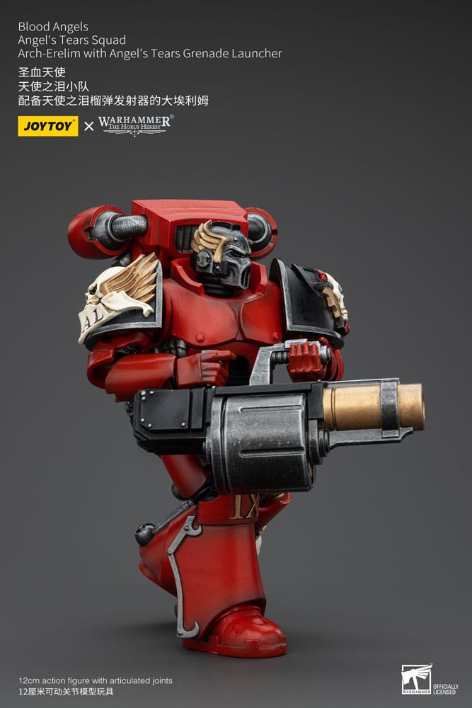 Warhammer The Horus Heresy Action Figure 1/18 Blood Angels Angel's Tears Squad Arch-Erelim with Angel's Tears Grenade Launcher 12 cm - MangaShop.ro