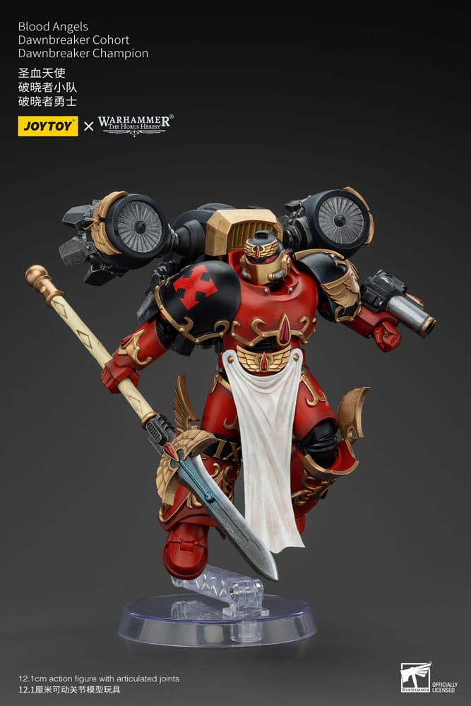 Warhammer The Horus Heresy Action Figure 1/18 Blood Angels Dawnbreaker Cohort Dawnbreaker Champion 13 cm - MangaShop.ro