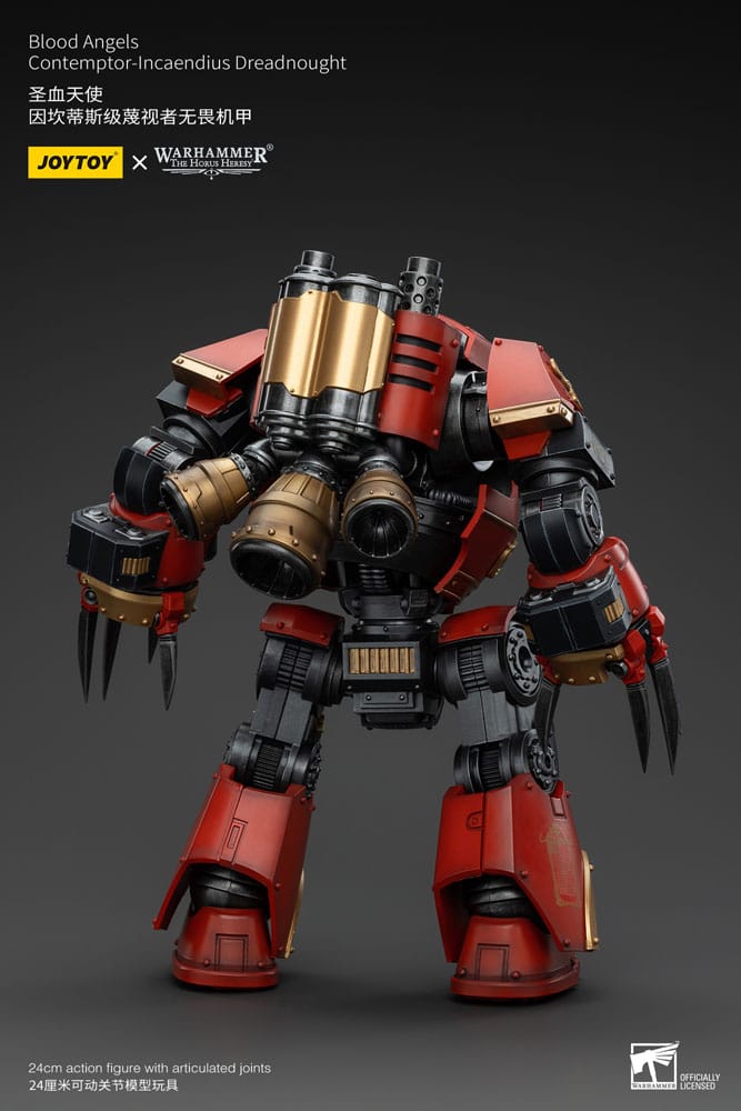Warhammer The Horus Heresy Action Figure 1/18 Blood Angels Contemptor-Incaendius Dreadnought 24 cm - MangaShop.ro