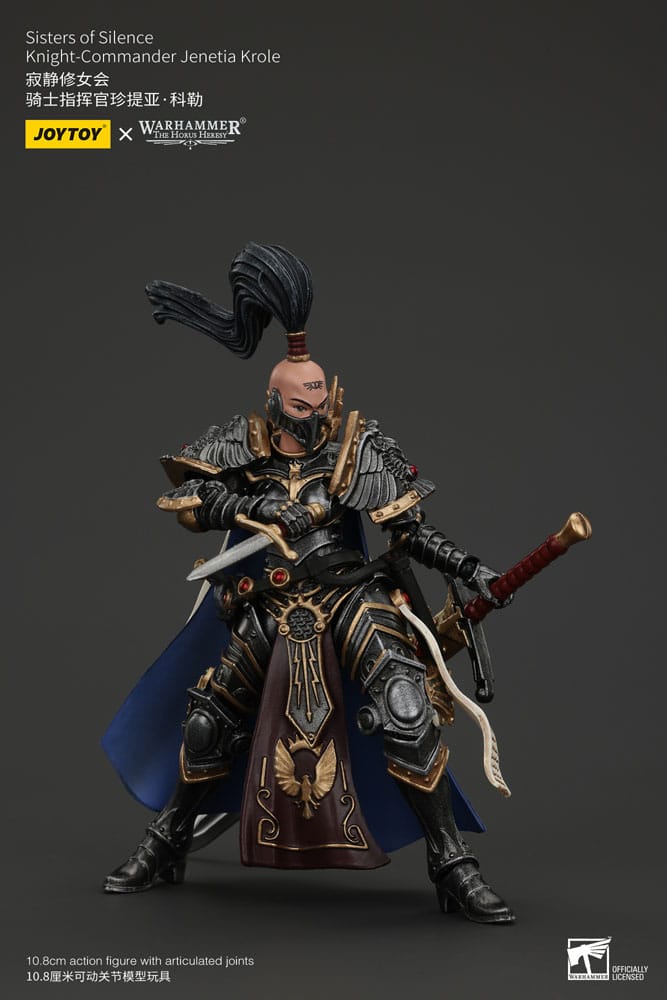 Warhammer The Horus Heresy Action Figure Sisters of SilenceKnight-Commander Jenetia Krole 19 cm - MangaShop.ro