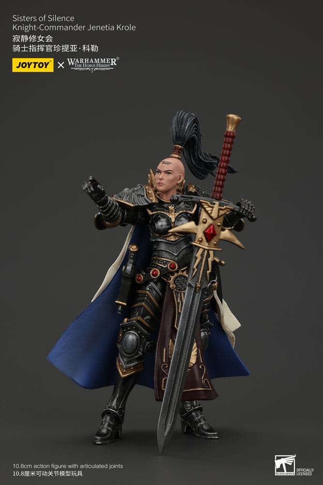 Warhammer The Horus Heresy Action Figure Sisters of SilenceKnight-Commander Jenetia Krole 19 cm - MangaShop.ro